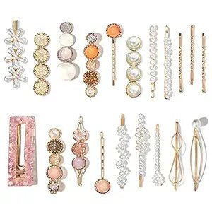 Wholesale ins Pearl Hairpin Set Acrylic Acetate Hairpin Combination Hair Accessories