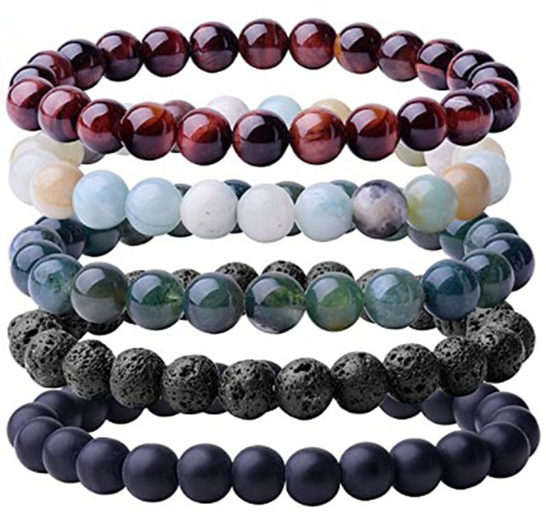 Wholesale Natural Stone Beaded Bracelets