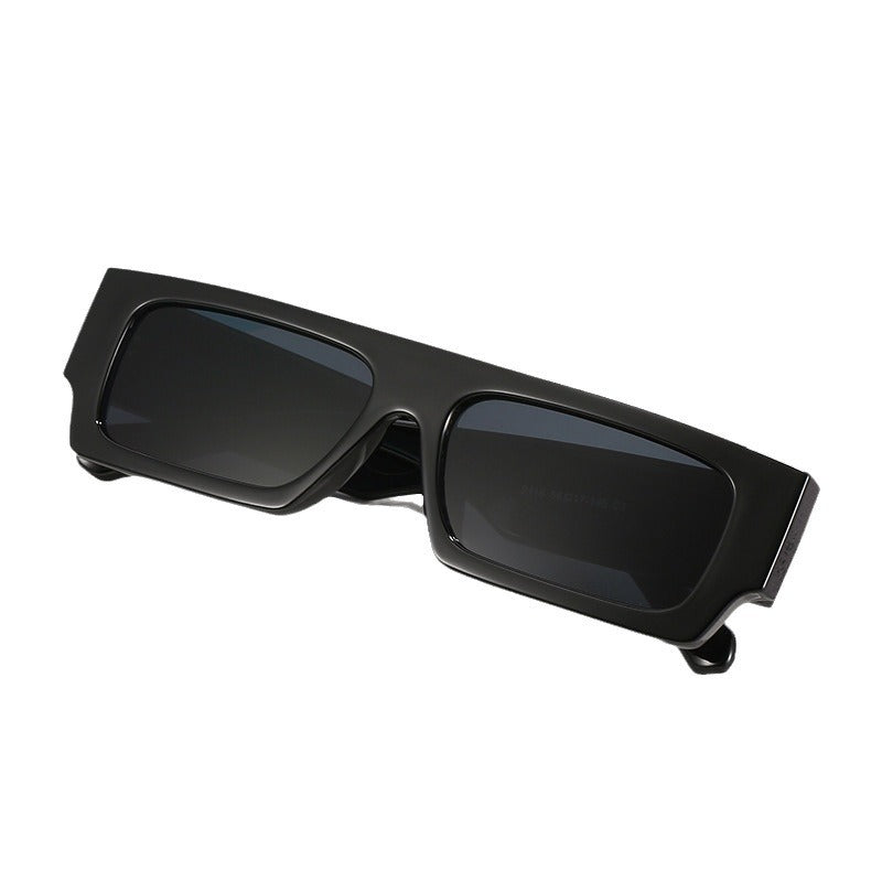 Wholesale Square Frame Simple Colorful Flat Top Sunglasses