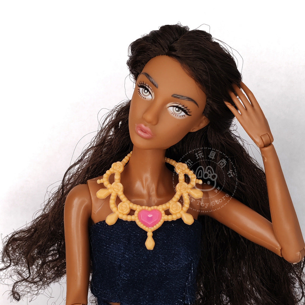 Wholesale 10pcs 30cm  Doll  Necklace Keer Doll Accessories