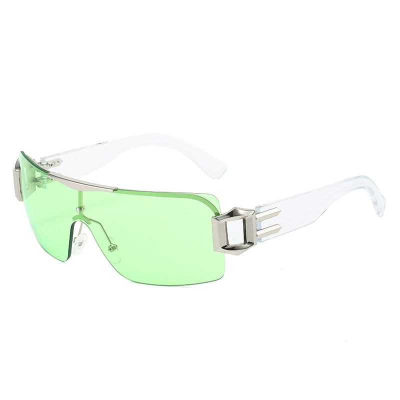 Wholesale D-shaped Stylish 3D Y2K Sunglasses
