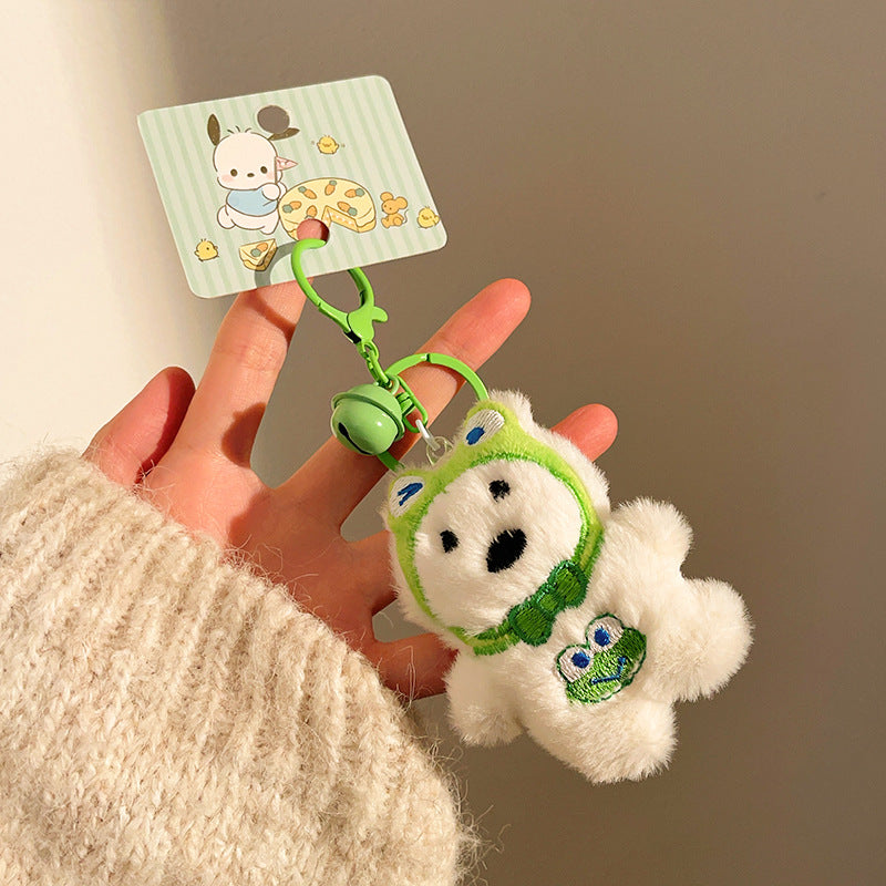Wholesale Cute cartoon plush keychain