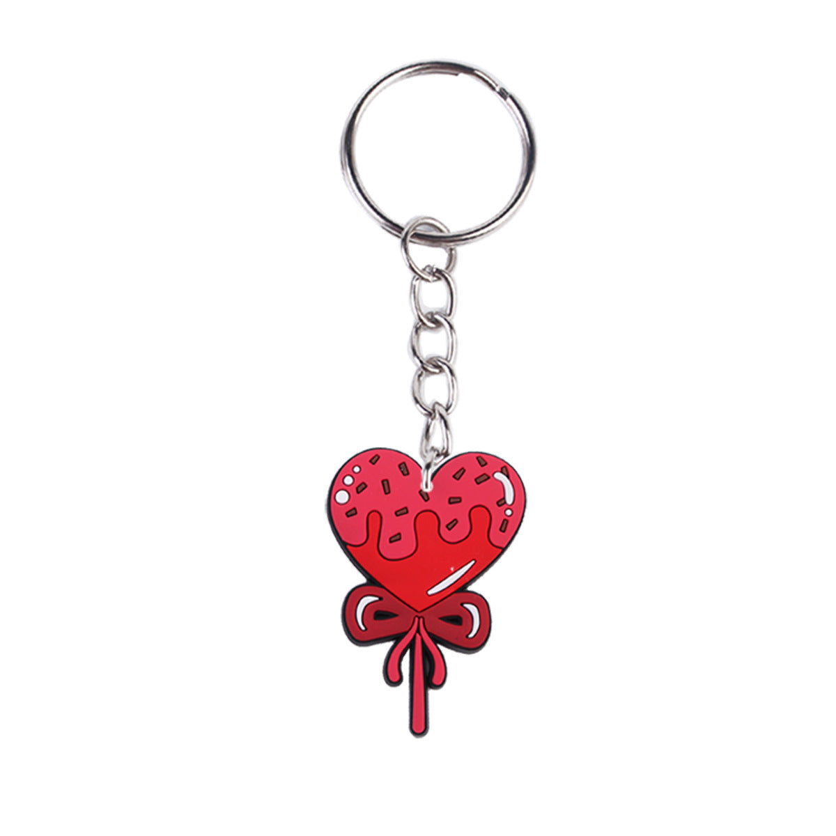 Wholesale Valentine' s Day Cartoon Cute Bear Pvc Keychain