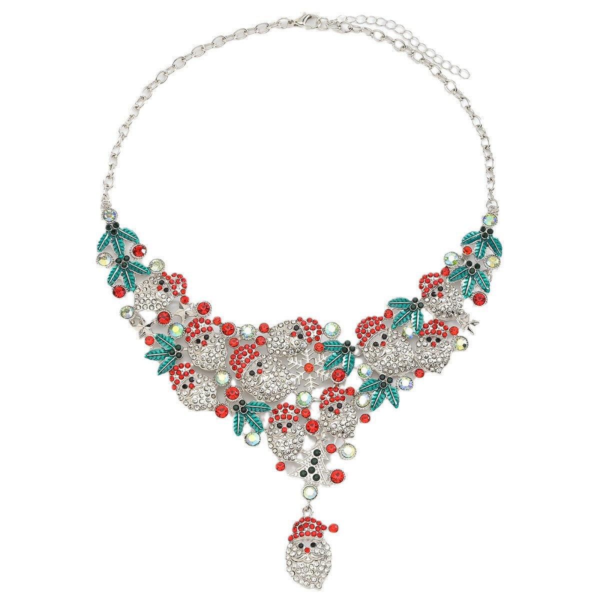 Wholesale 6pcs/pack Christmas Tree Five-pointed Star Snowflake Jewelry Set