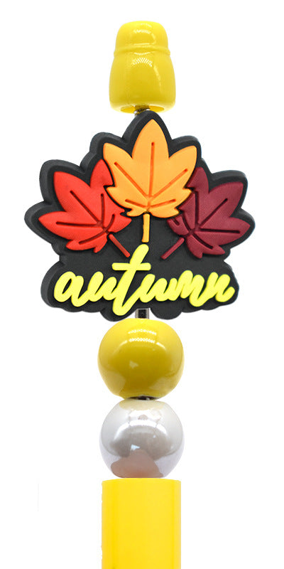 Wholesale 100pcs Creative PVC Can Be Freely Matched with DIY Series of Holiday Element Beads