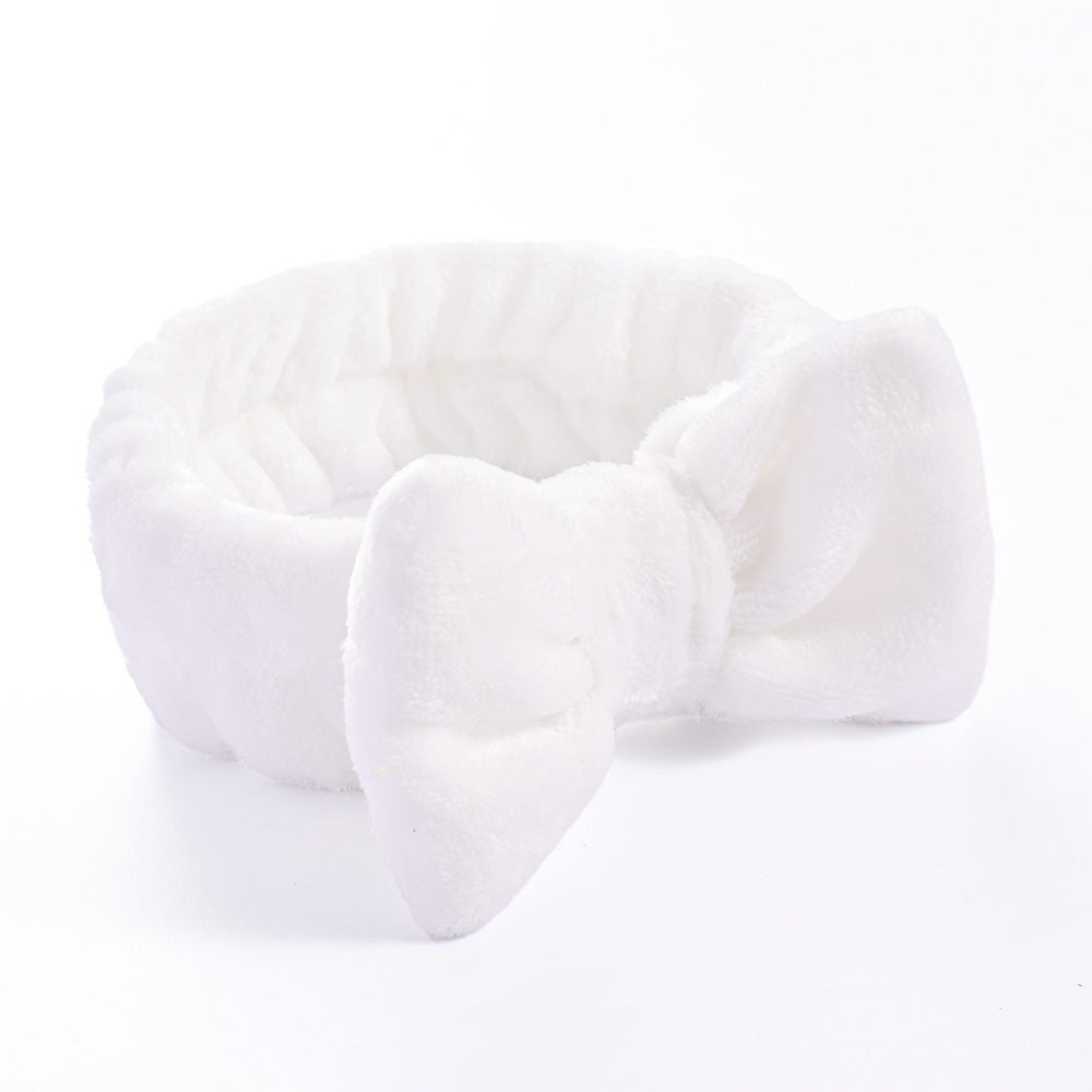 Wholesale Plush Hair Wash Headband