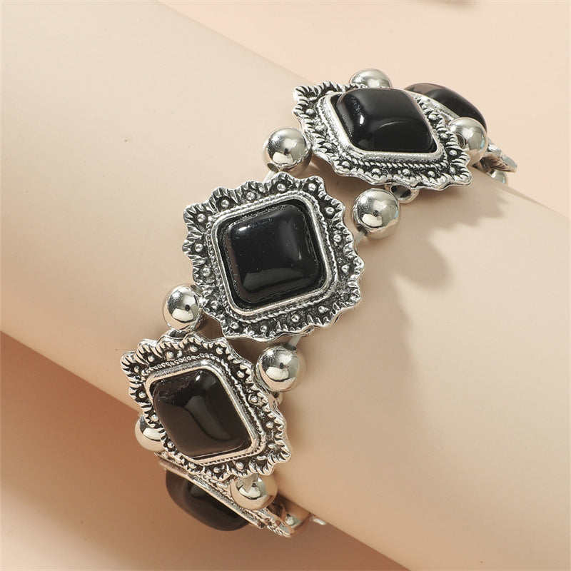 Wholesale Handmade Antique Silver Alloy Bracelet