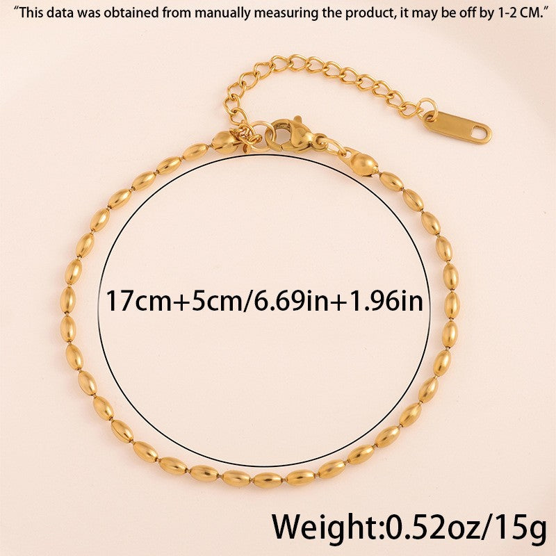 Wholesale Simple Love Titanium Steel Versatile Bracelet