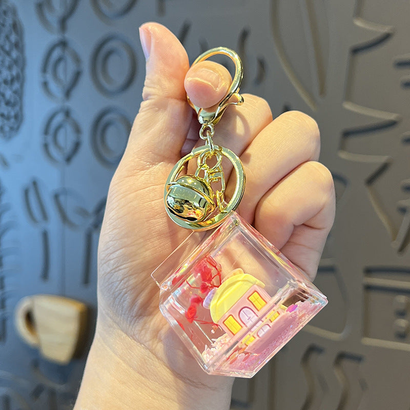 Wholesale Cartoon Cute Ice Cream Cone Rabbit Doll Keychain