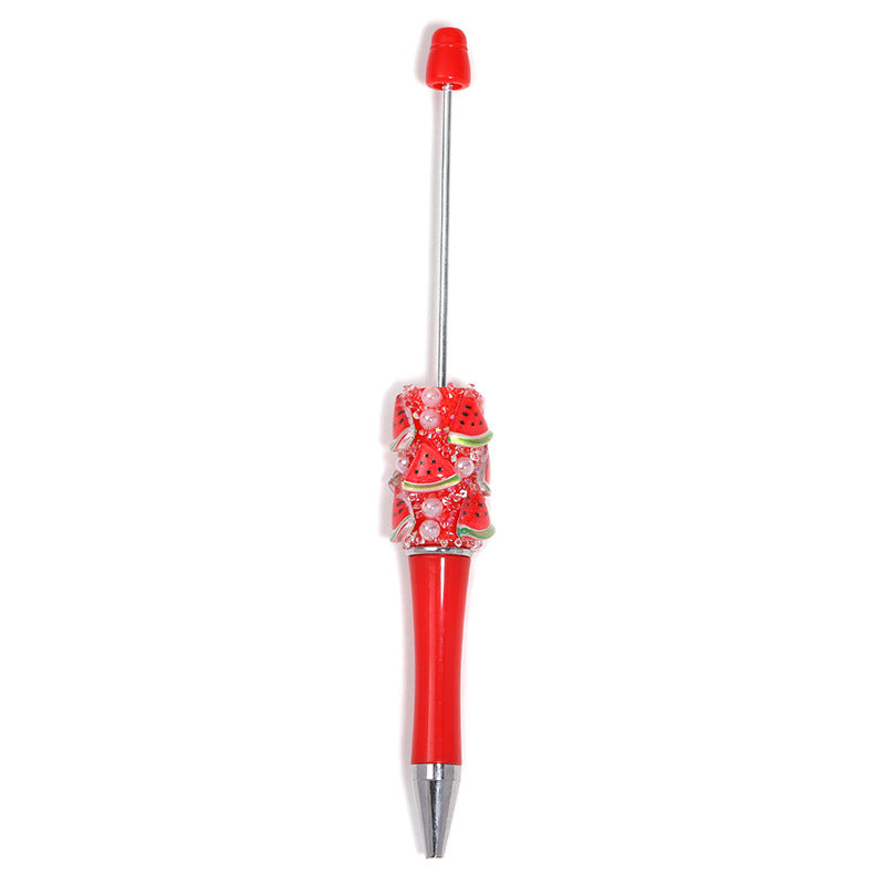 Wholesale 5pcs/pack Fruit-shaped Beadable Pens