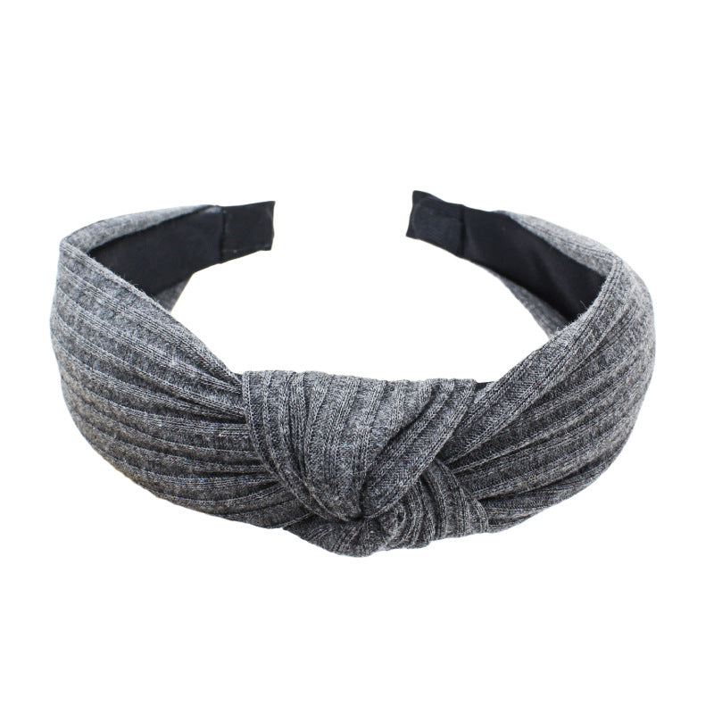 Wholesale Fabric Wide Edge Cross Headband