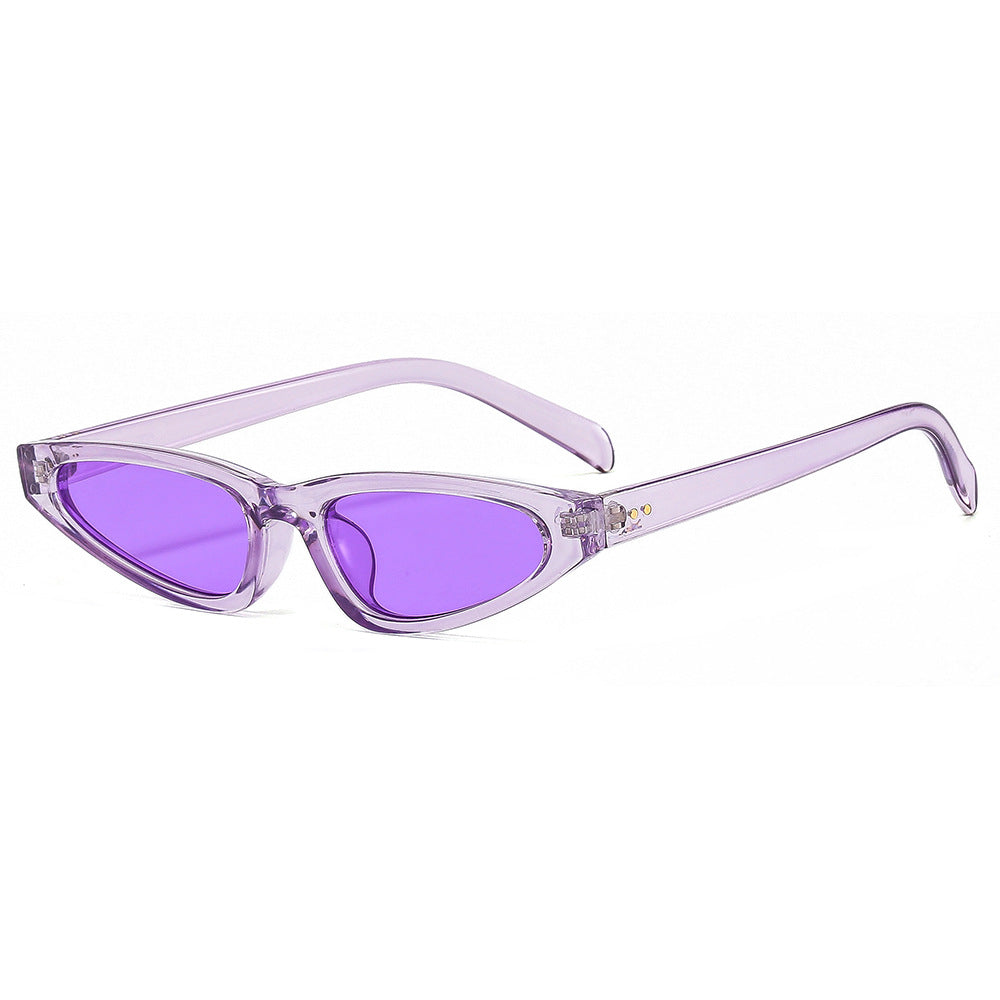 Wholesale Small Frame UV Resistant PC Sunglasses