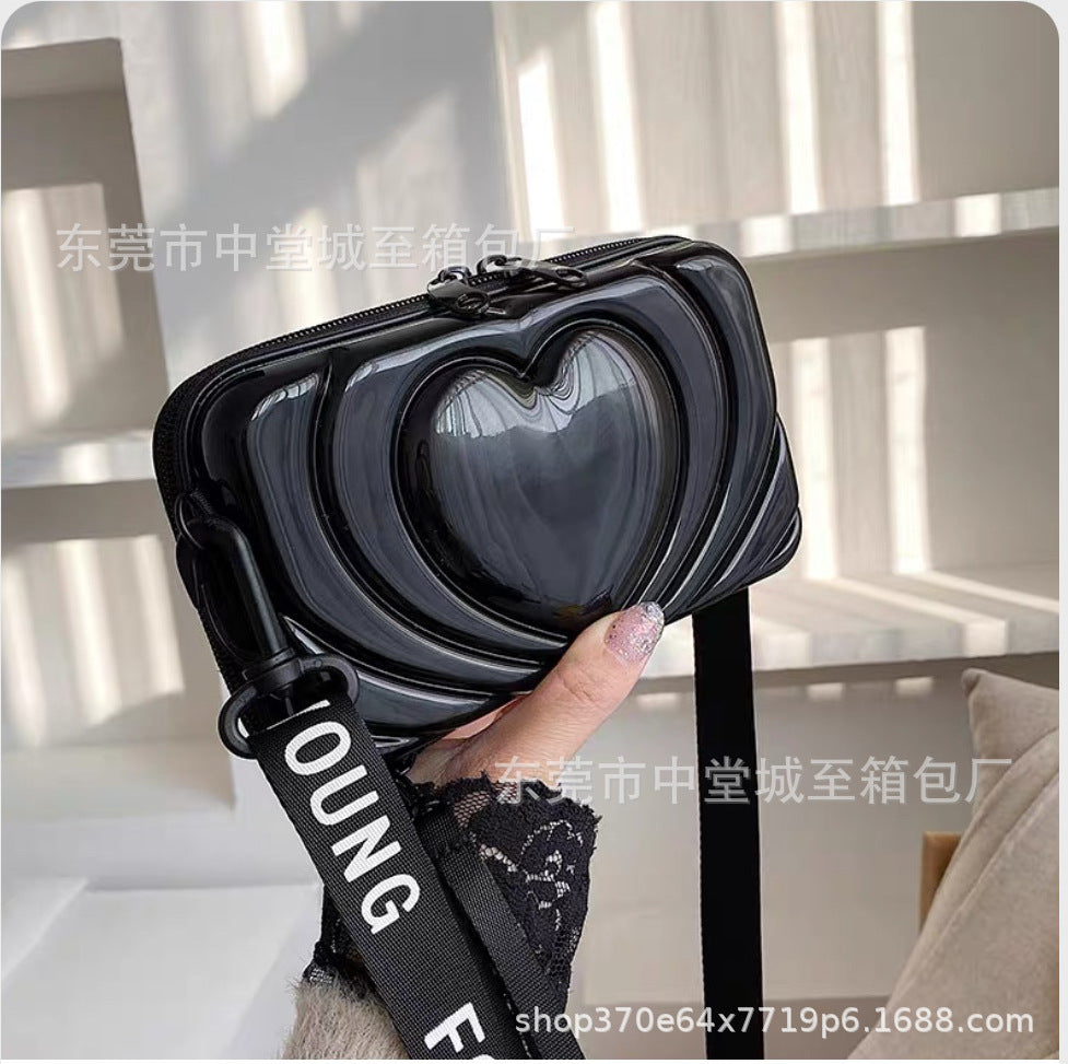 Wholesale New Cosmetic Bag PC Women's Hard Shell Mini Toiletry Bag Crossbody Bag