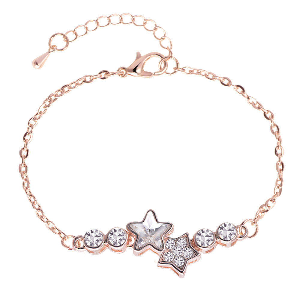 Wholesale Pentagram Alloy Bracelet