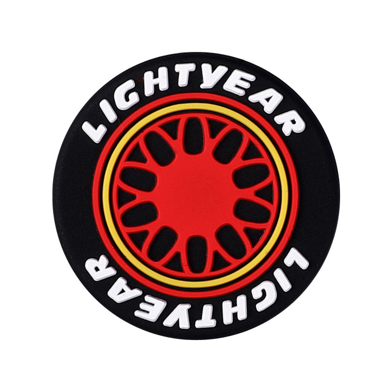 Wholesale 20pcs New cartoon letter silicone beads diy bracelet necklace loose beads accessories