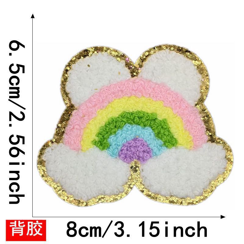 Wholesale Embroidered Patch Set Of 14 Decorative Fashion Accessory For Bags Clothing Gift Boutique Resale