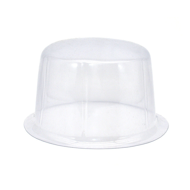 Wholesale pvc plastic hat straw hat protective transparent hat holder
