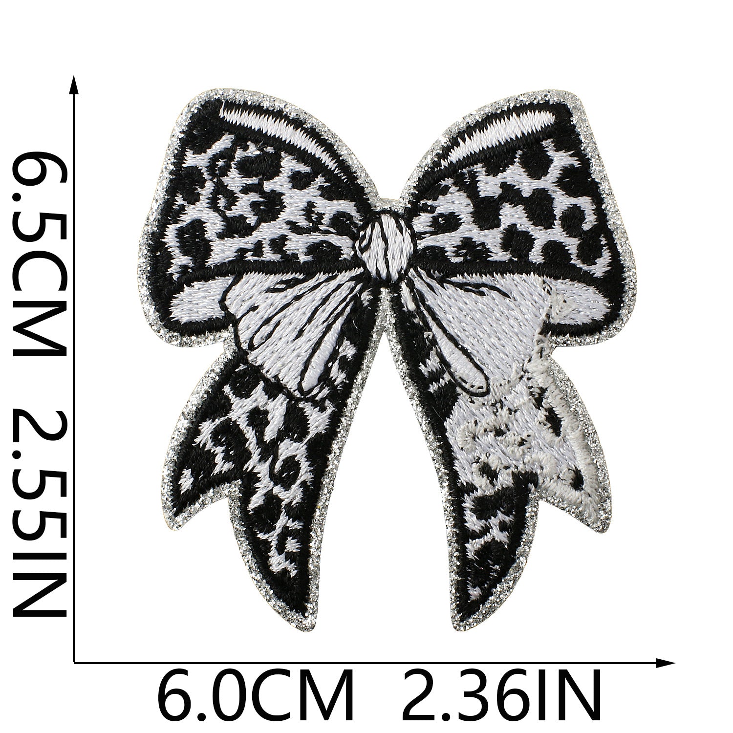 Wholesale Bow Pencil Theme Iron On Embroidery Patch Decorative Casual Clothing Accessory