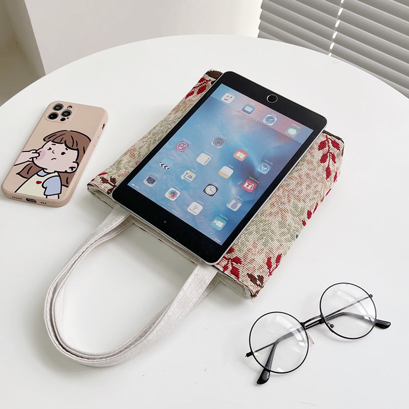 Wholesale Nylon Ethnic Style Elephant Pattern Embroidery Handbag