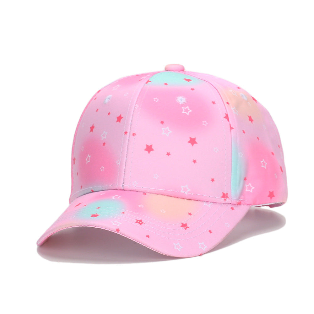 Wholesale Kids Fashion Colorful Tie-Dye Hat