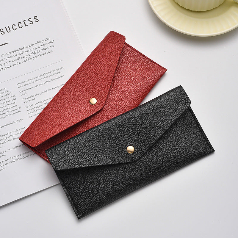 Wholesale  Wallet Long Thin Clutch Bag Simple Bag  Wallet
