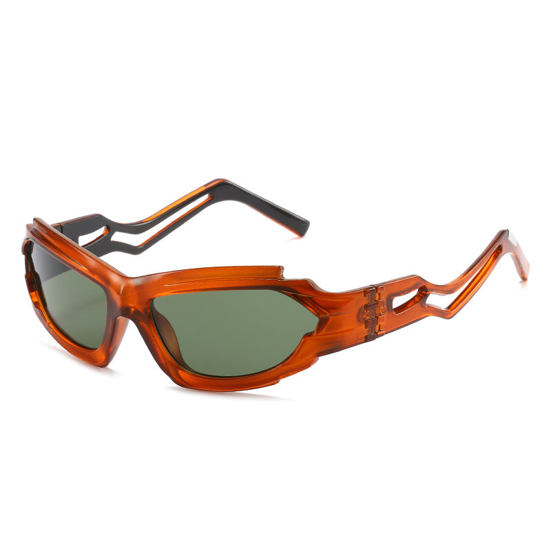 Wholesale Punk Style Y2K Futuristic Fashion Sunglasses