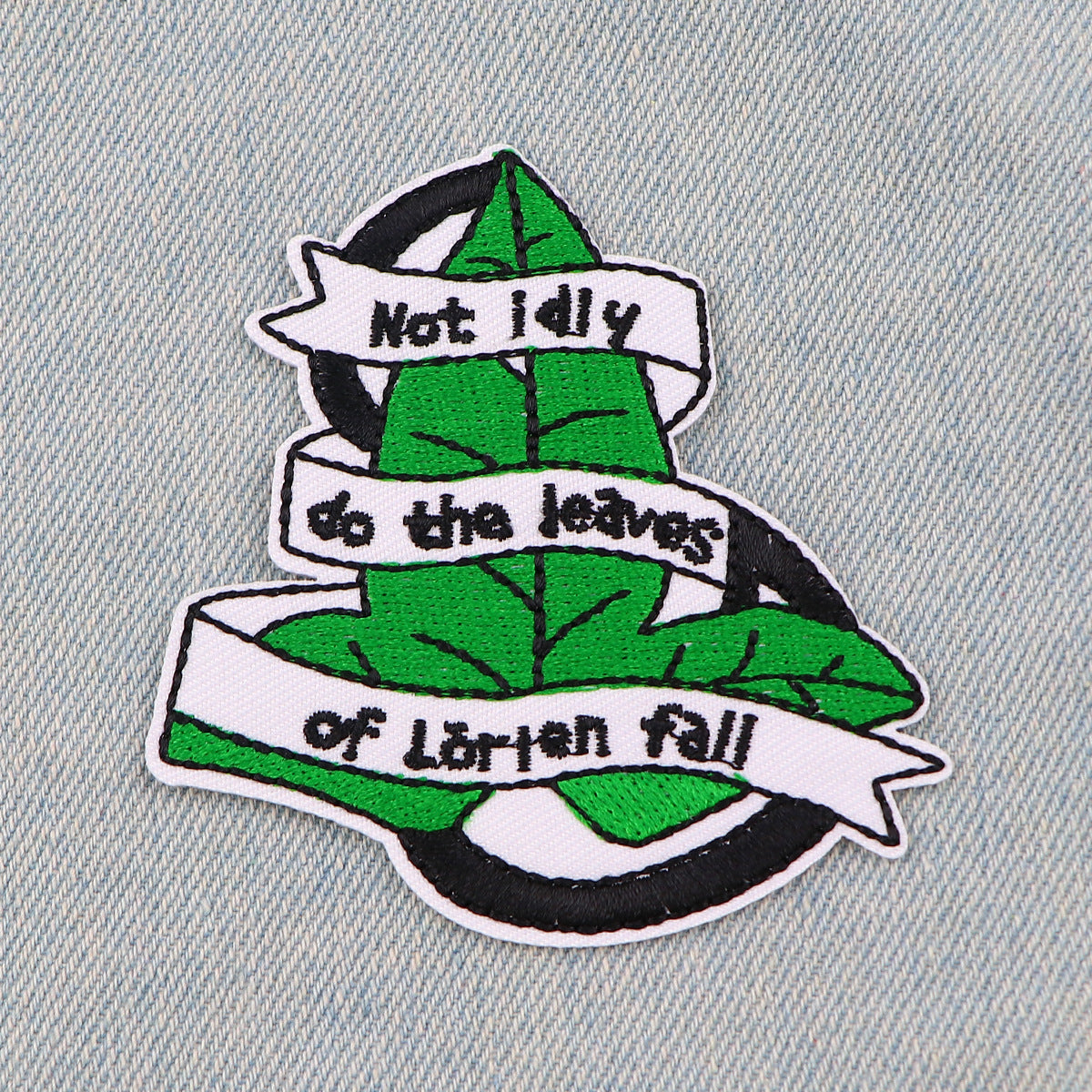 Wholesale 5pcs Quotations Animation Embroidery Cloth Patch Clothing Luggage Accessories  OLY Exclusive