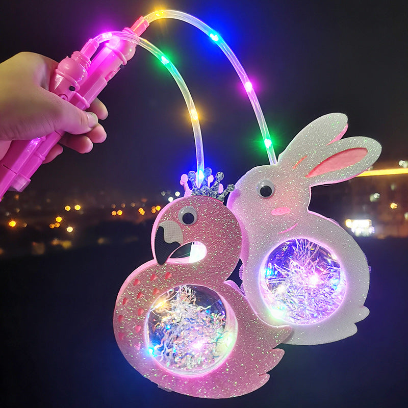 Wholesale Cartoon Flash Handheld Starry Sky Ball Non-woven Lantern