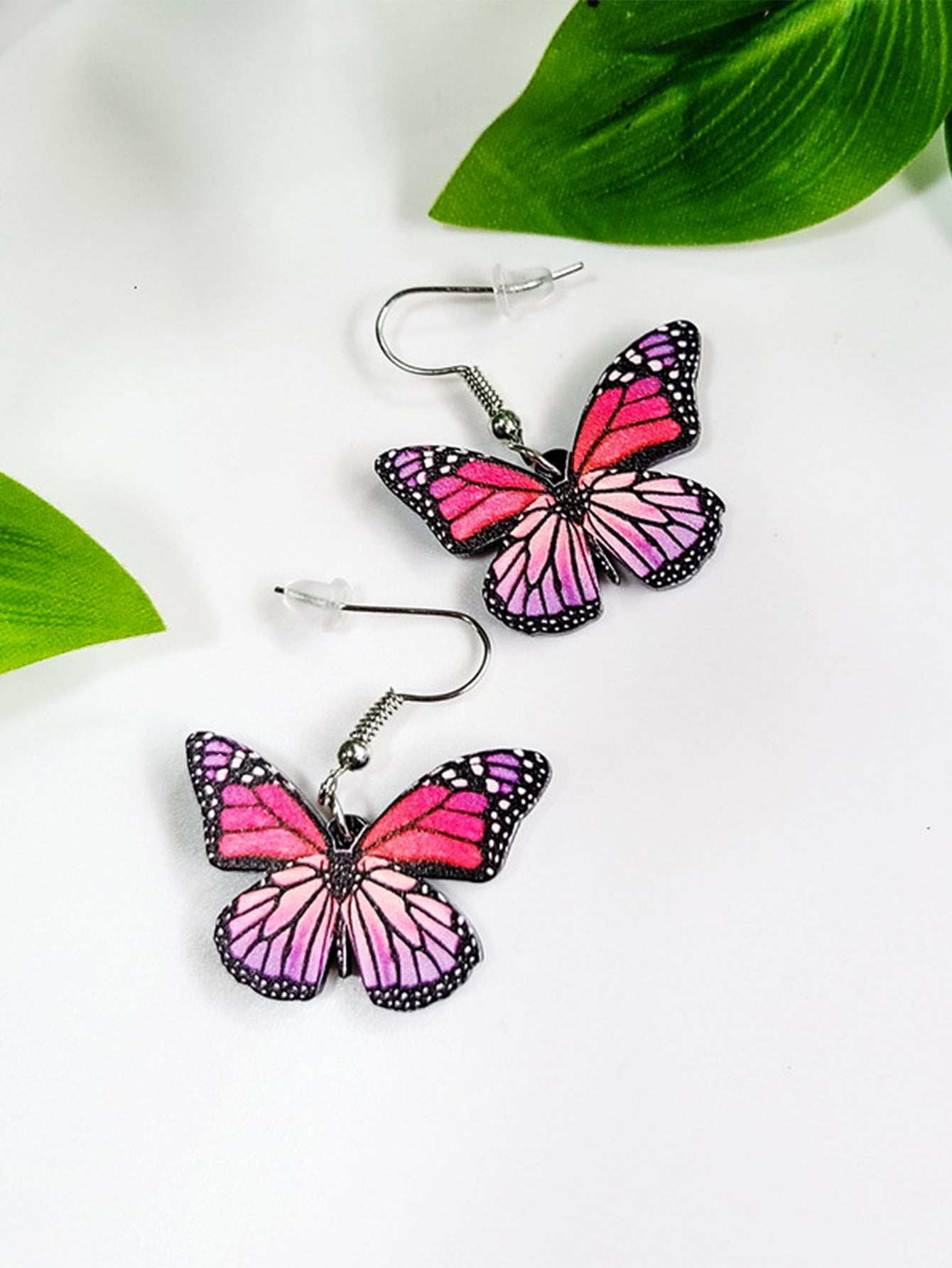 Wholesale Butterfly Wings Long Earrings
