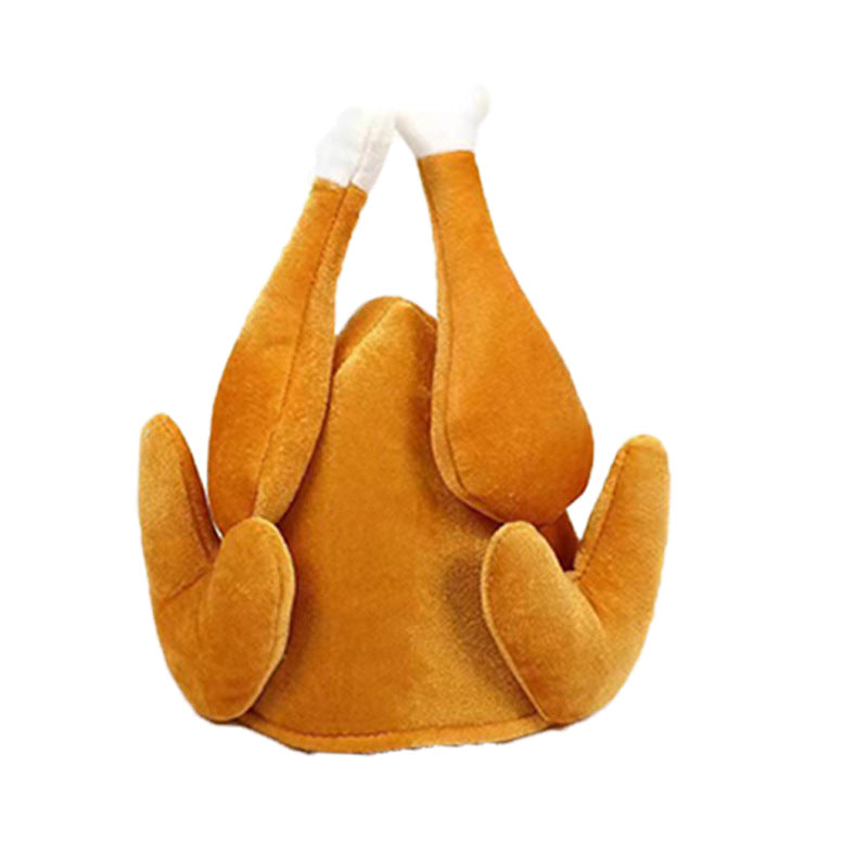 Wholesale 10PCS  Halloween Carnival Turkey Cloth Hats