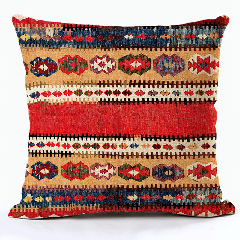 Wholesale Aztec Bohemian Style Short Plush Pillowcases