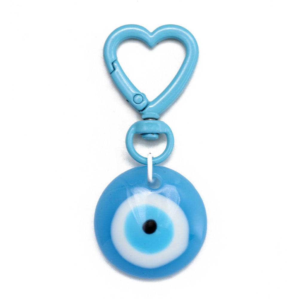 Plástico al por mayor 2023 New Devil Eye Keychain