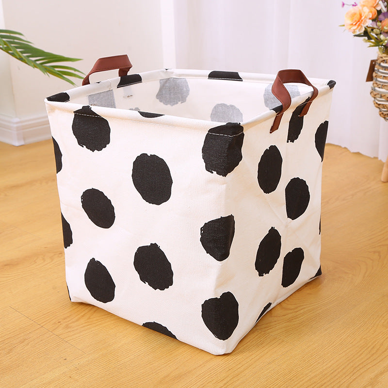 Wholesale Canvas Square Toy Storage Bags