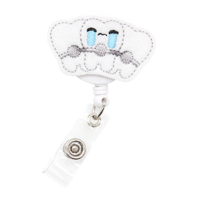 Mayor Médico Medicina Medicina Lindo Retractable de dibujos animados retráctil