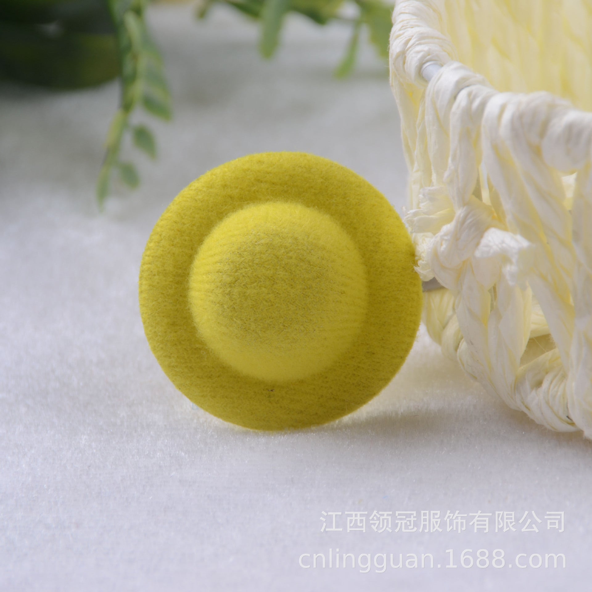 Wholesale SD Doll hat accessories brushed cloth DIY handmade hat embryo hat jewelry raw material handmade bare hat 3.5CM