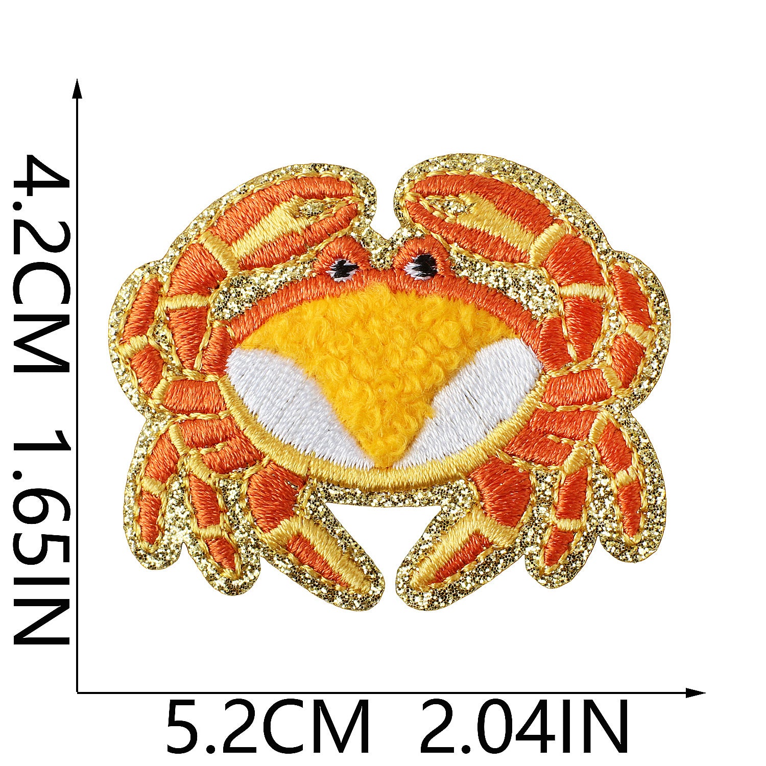 Wholesale Trendy Glitter Embroidered Iron On Patch Summer Beach Party Design For Swimwear Towels And Clothing