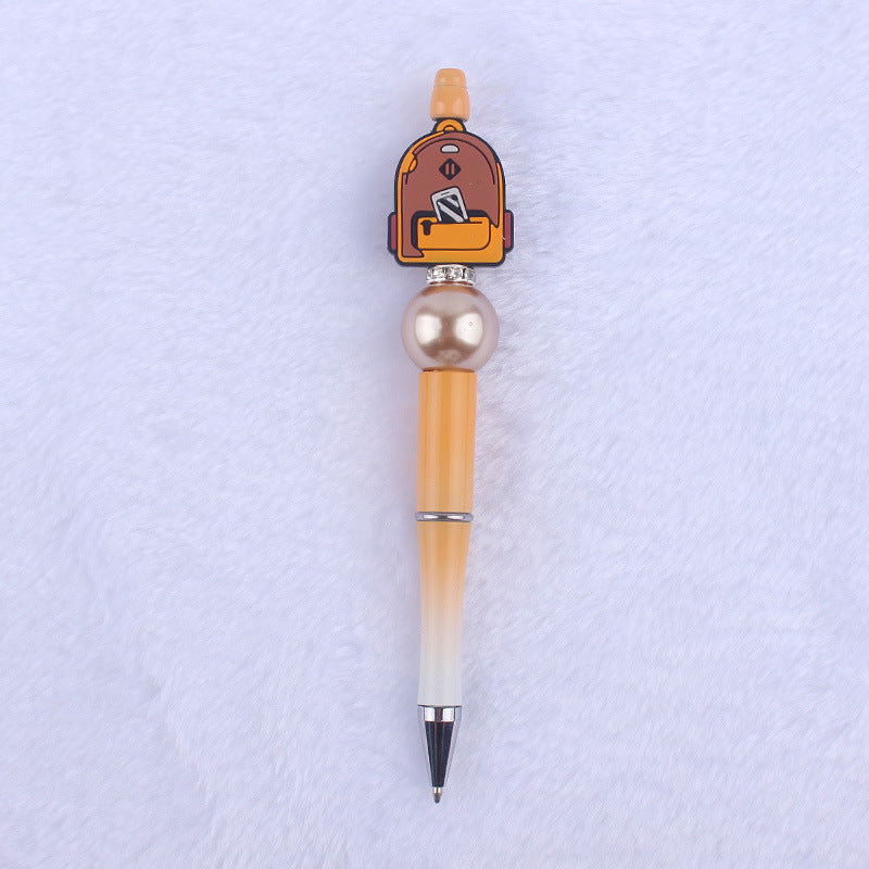 Wholesale Creative DIY Cartoon Cute Silicone Color Plastic Multifunctional Pen Ballpoint Pen