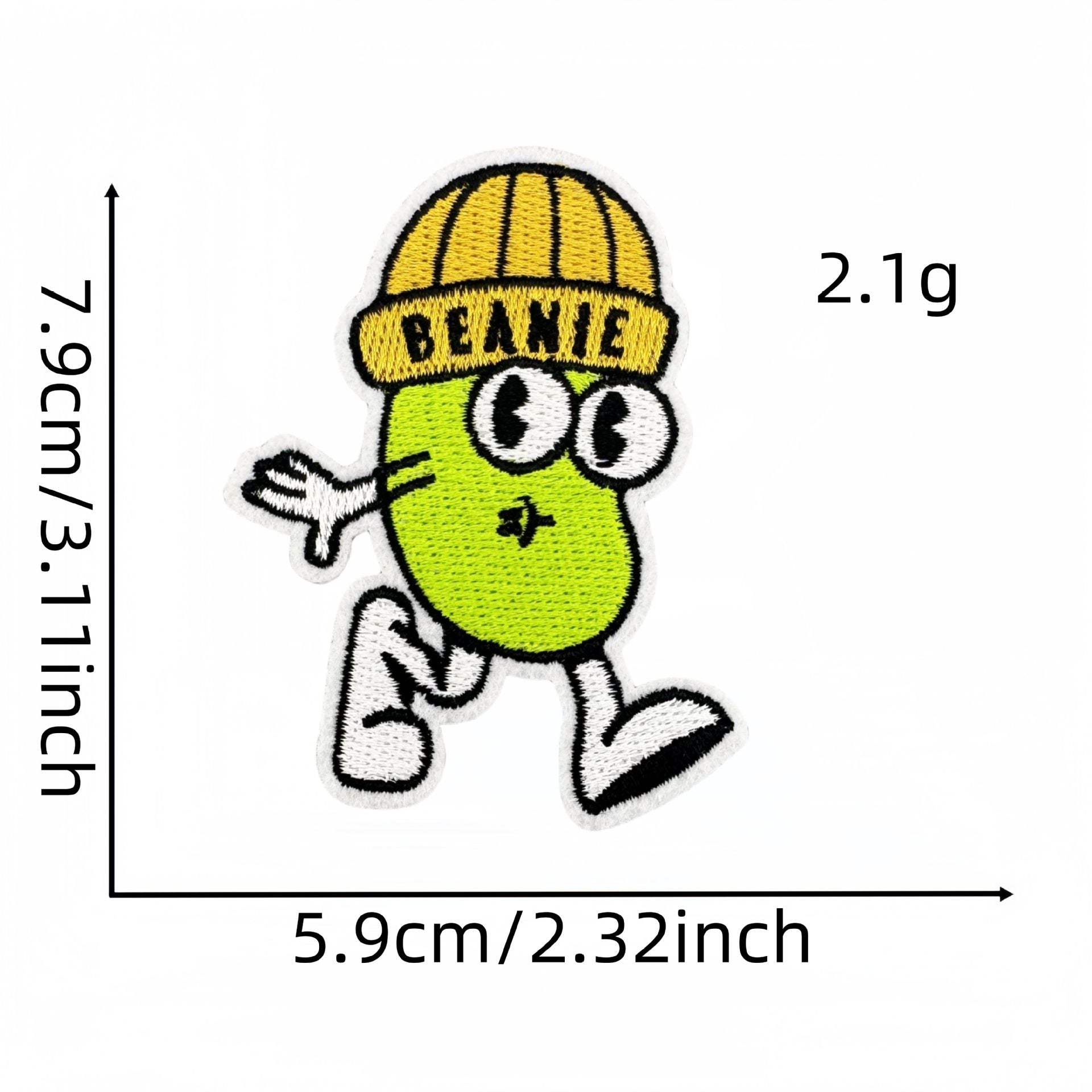 Wholesale green plant cloth patch decorative decal