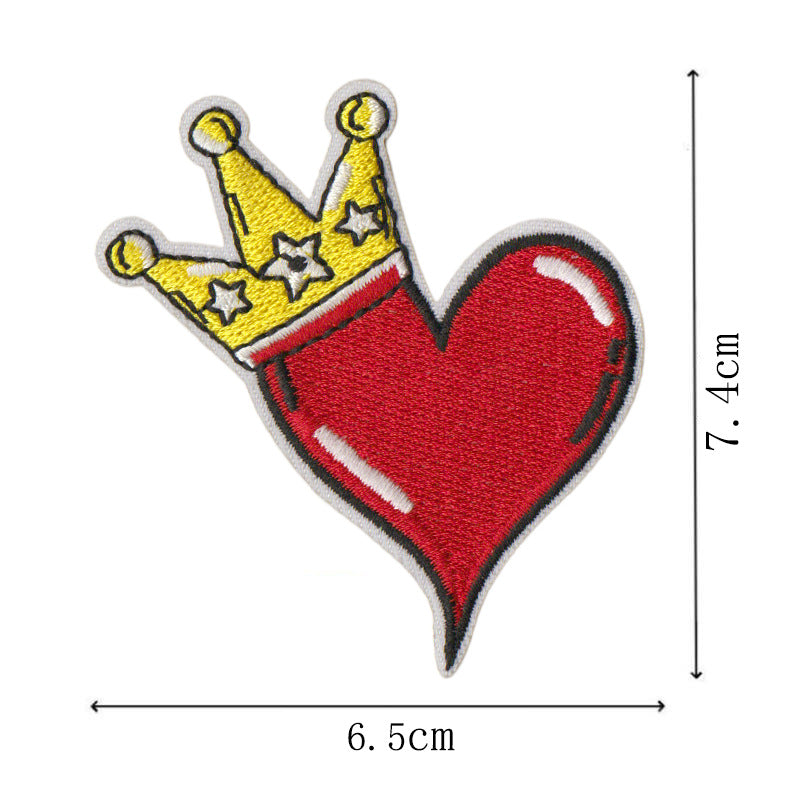 Wholesale Red Cartoon Carnival Series Embroidery DIY Patches