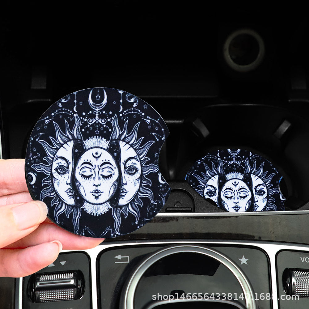 Wholesale 10PCS Butterfly PVC Car Tea Coasters