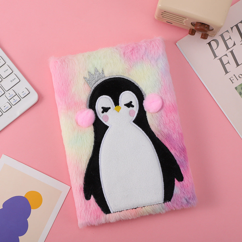 Wholesale Cartoon Plush Notebook Gift
