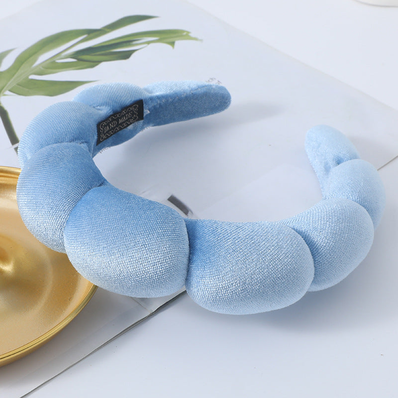 Wholesale Bath and Face Wash Sponge Headband