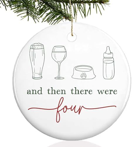 Wholesale Christmas Logo Wooden Round Pendant Ornament