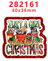 Wholesale Random 30pcs Christmas Cartoon Series Acrylic Flatback