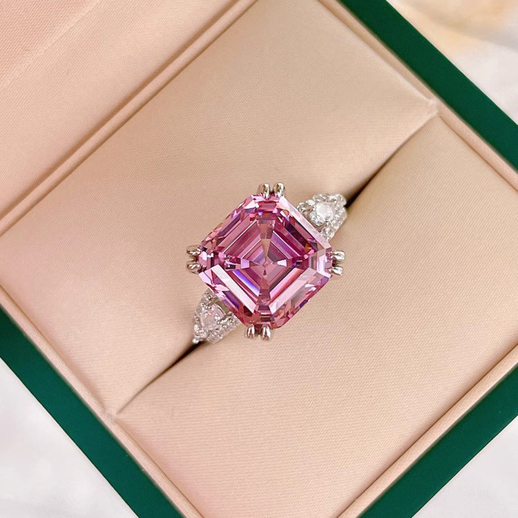 Wholesale Inlaid Diamond Copper Rings