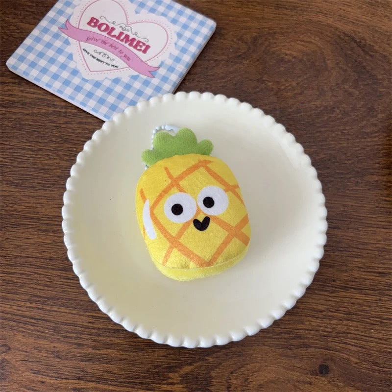 Wholesale Fun cartoon vegetables and fruits keychain