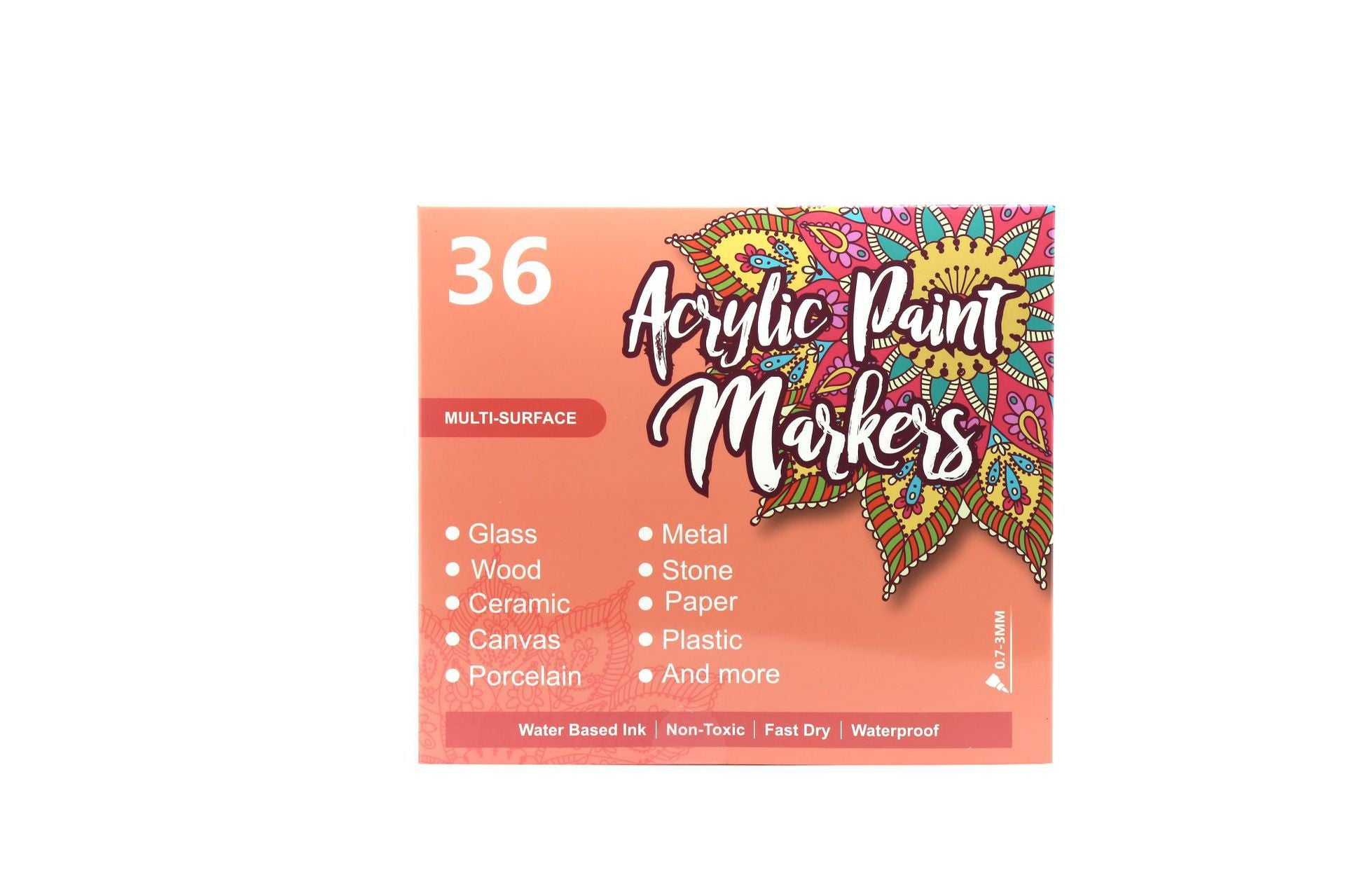 Wholesale Water-based Acrylic White Transparent Painting Marker Pen