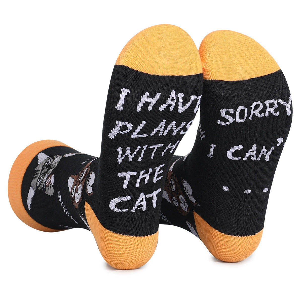 Wholesale Cat and Dog Animal Letter Jacquard Autumn and Winter Large Size Thick Middle Tube Socks