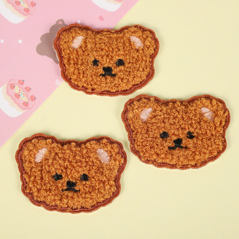 Wholesale New style cartoon bear embroidered patch