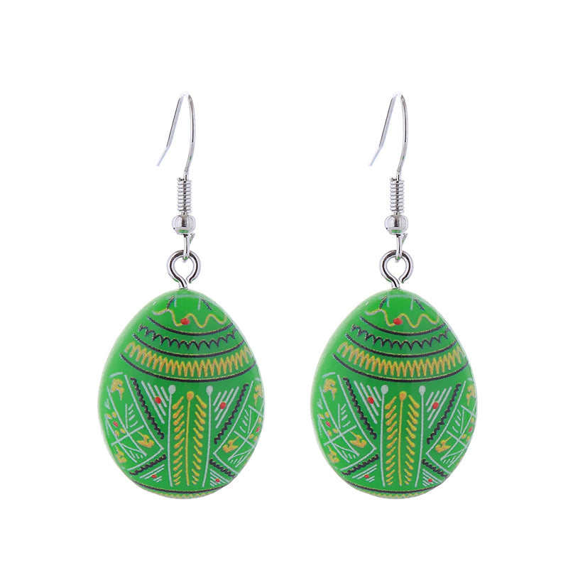 Wholesale Easter Cartoon Rabbits, Carrots, Easter Eggs, Chicks, Plastic Earrings